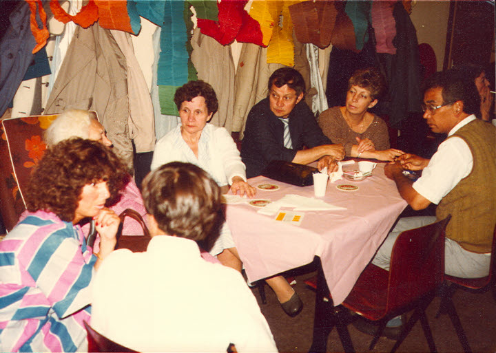 met joke just, trees-, rudy- en maria keimling en rob